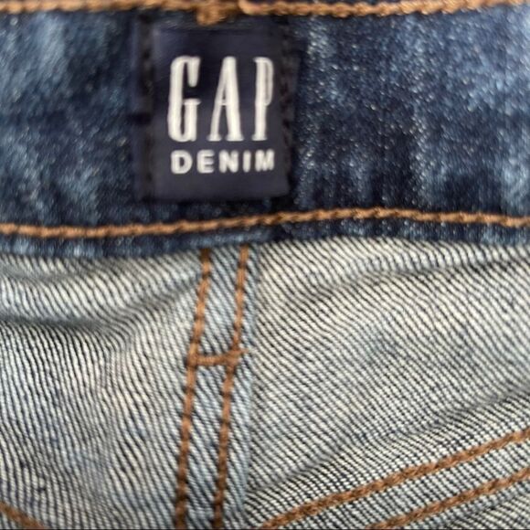 GAP Folded Hem Denim Shorts Sz 26P - Picture 12 of 15
